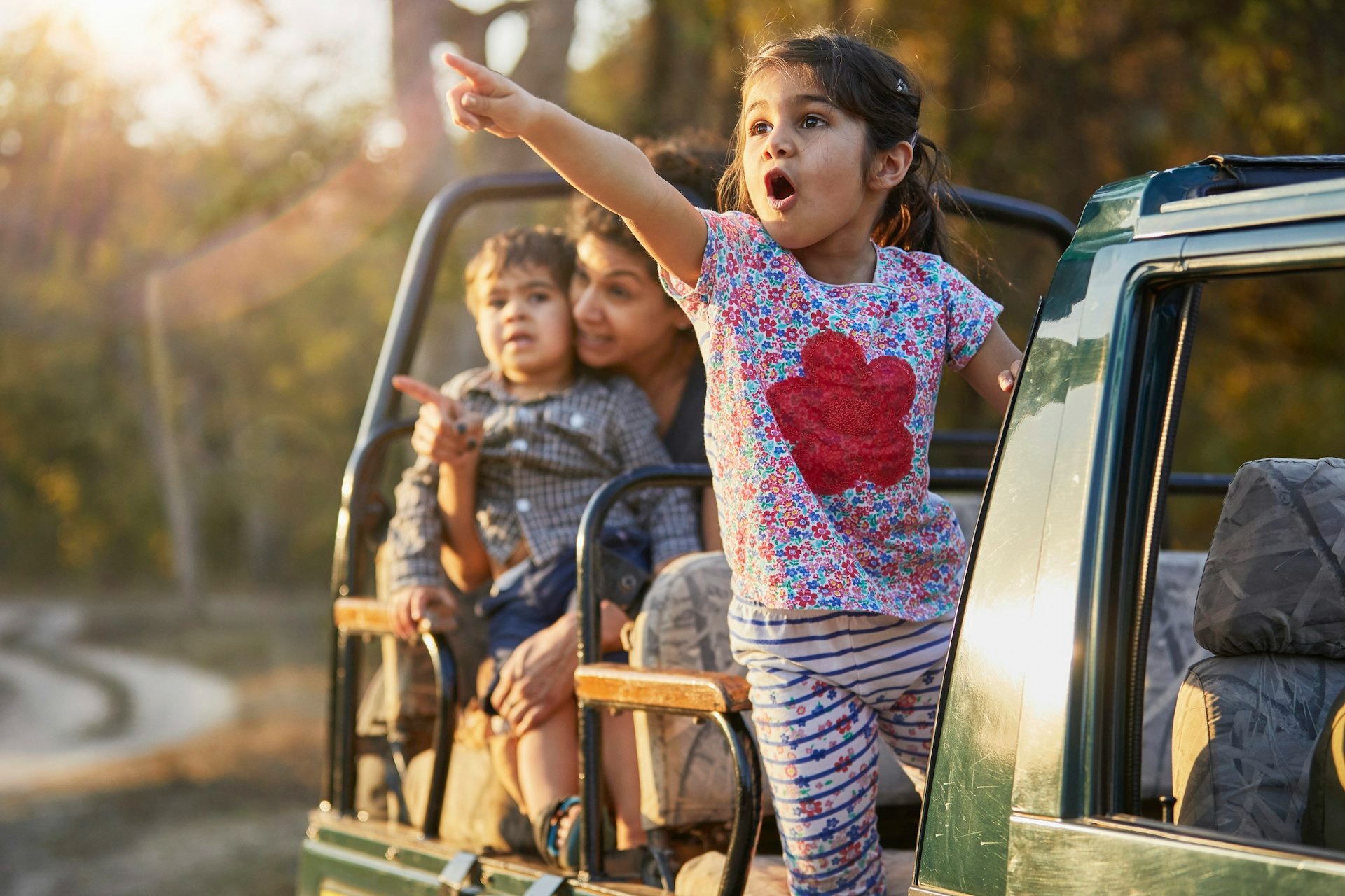 safari con niños en India 