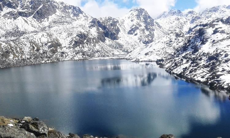 lago de Gosaikunda en Nepal