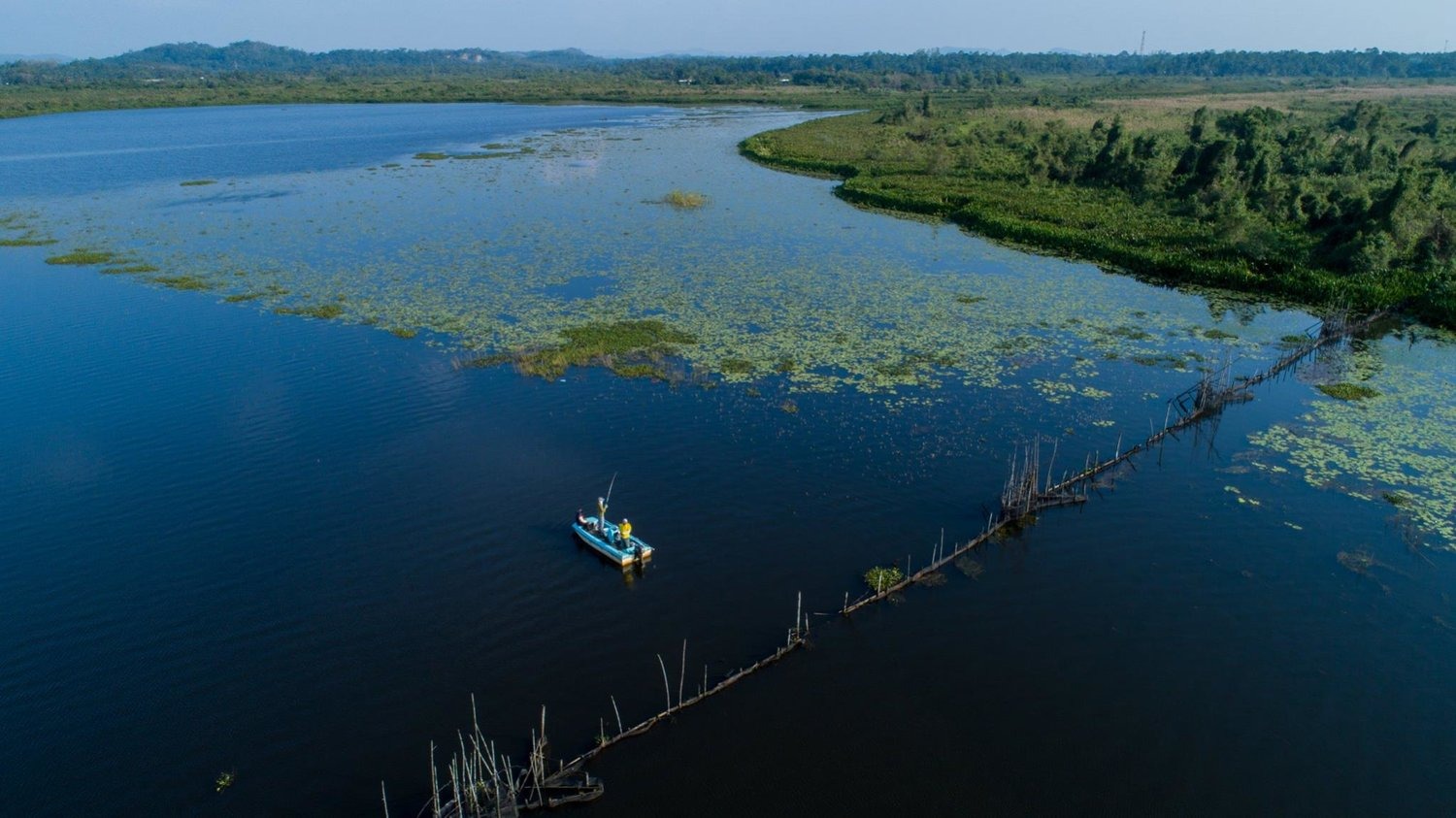 lago Bolgoda en sri lanka 